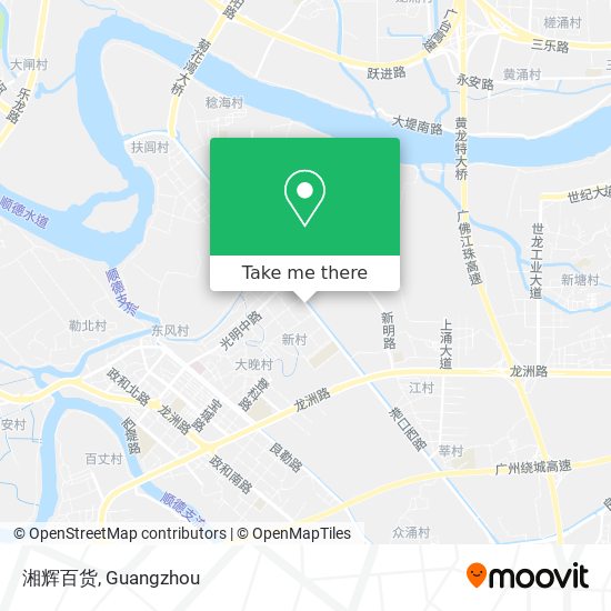 湘辉百货 map