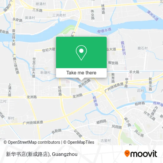 新华书店(新成路店) map