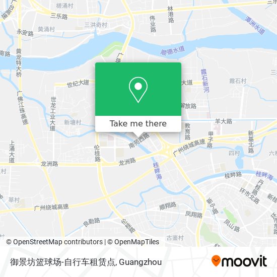 御景坊篮球场-自行车租赁点 map