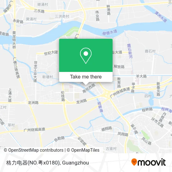 格力电器(NO.粤x0180) map