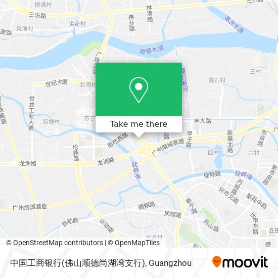 中国工商银行(佛山顺德尚湖湾支行) map