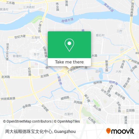 周大福顺德珠宝文化中心 map