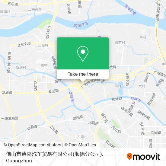 佛山市迪嘉汽车贸易有限公司(顺德分公司) map