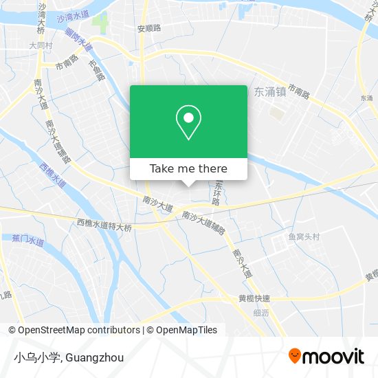 小乌小学 map