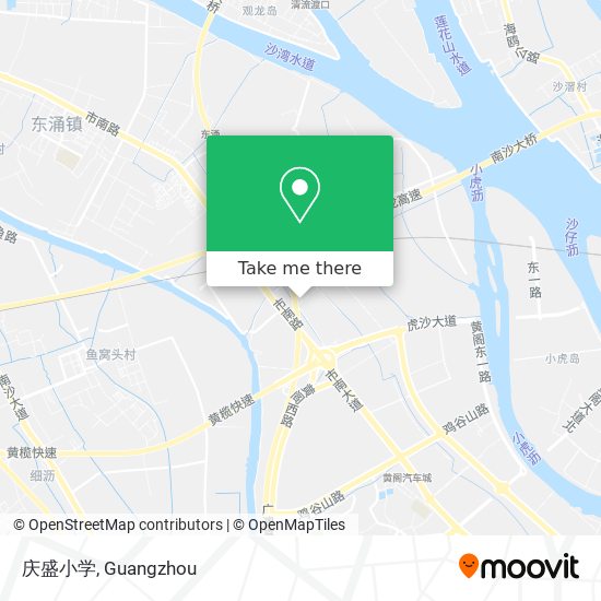 庆盛小学 map