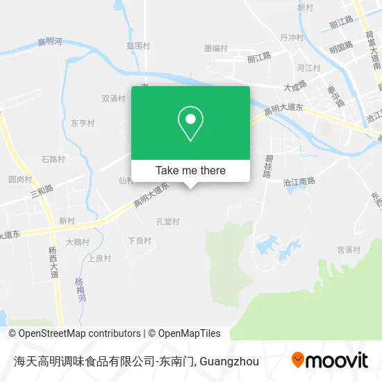 海天高明调味食品有限公司-东南门 map