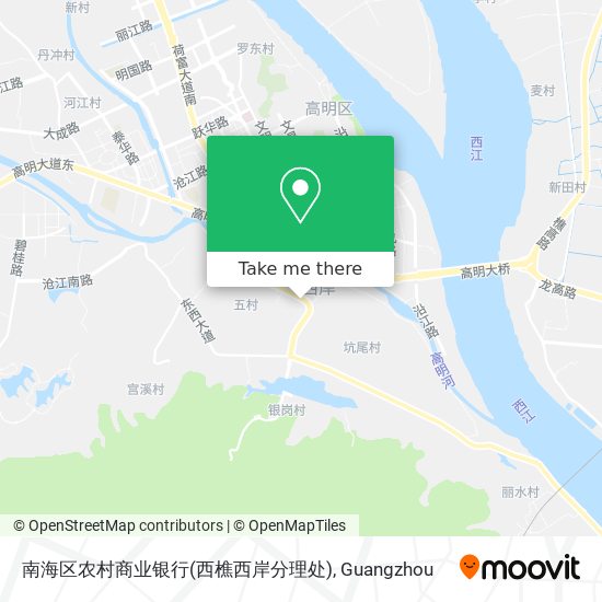 南海区农村商业银行(西樵西岸分理处) map