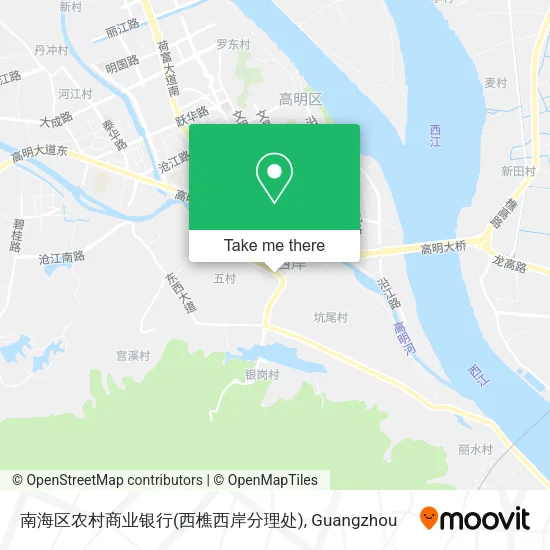 南海区农村商业银行(西樵西岸分理处) map