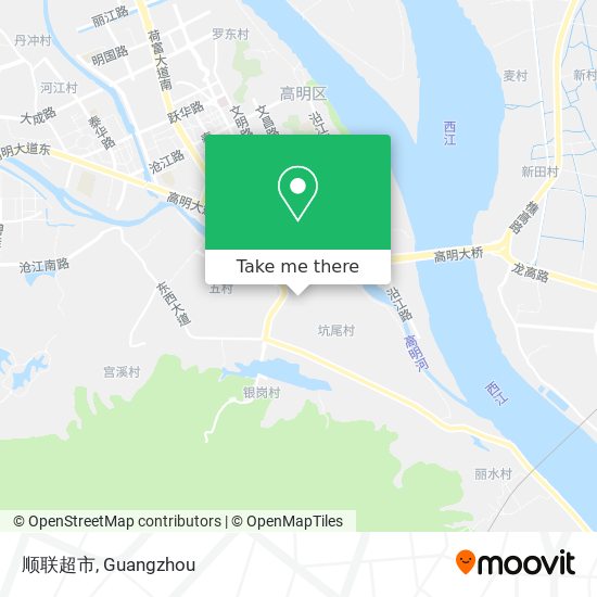 顺联超市 map