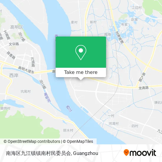 南海区九江镇镇南村民委员会 map