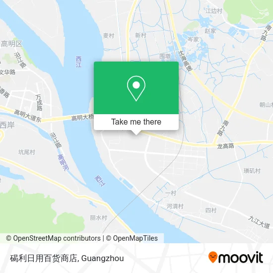 碣利日用百货商店 map