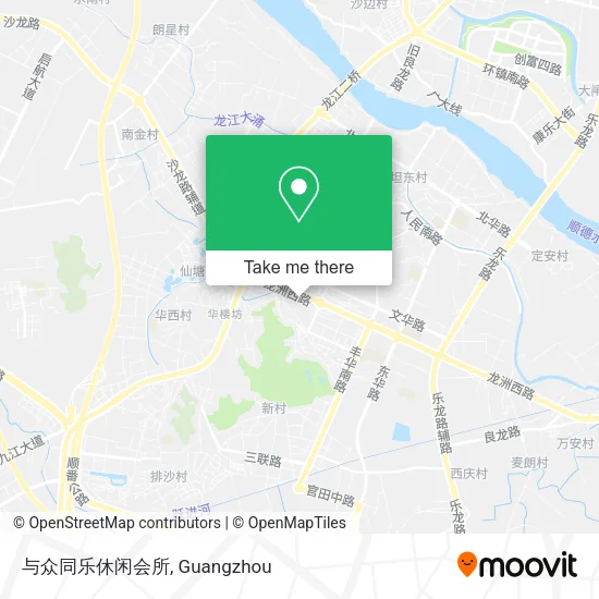 与众同乐休闲会所 map