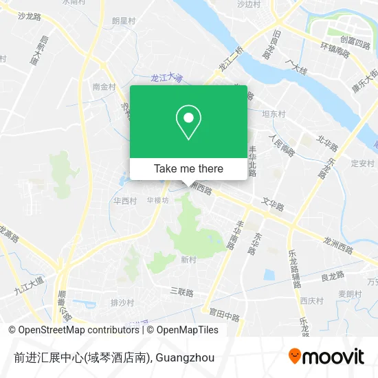 前进汇展中心(域琴酒店南) map