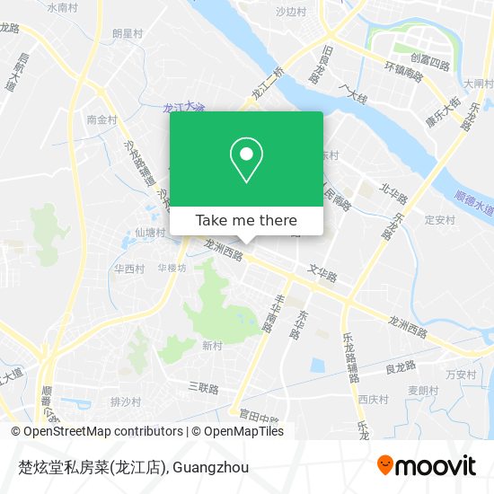 楚炫堂私房菜(龙江店) map