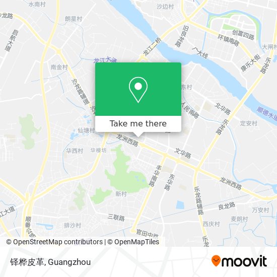 铎桦皮革 map