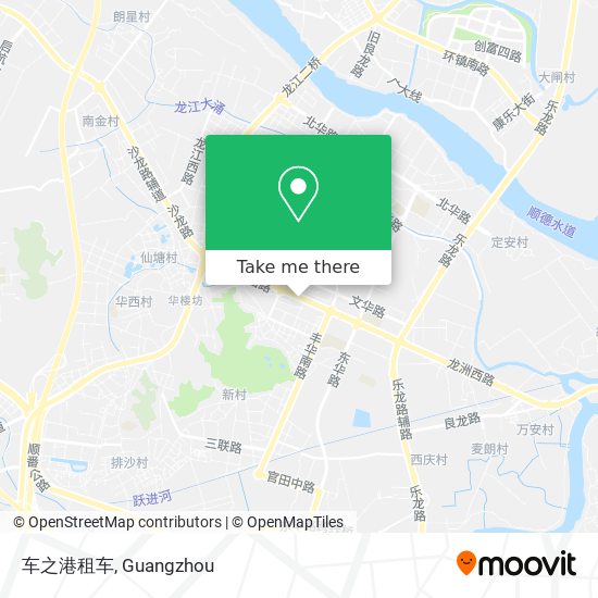 车之港租车 map
