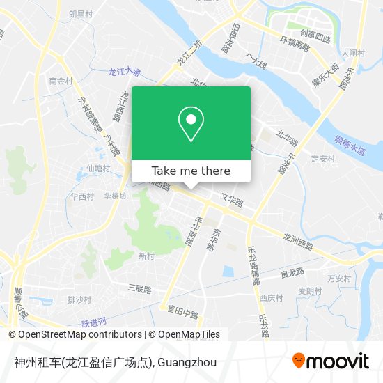 神州租车(龙江盈信广场点) map