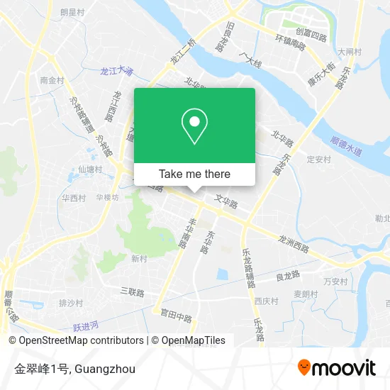 金翠峰1号 map