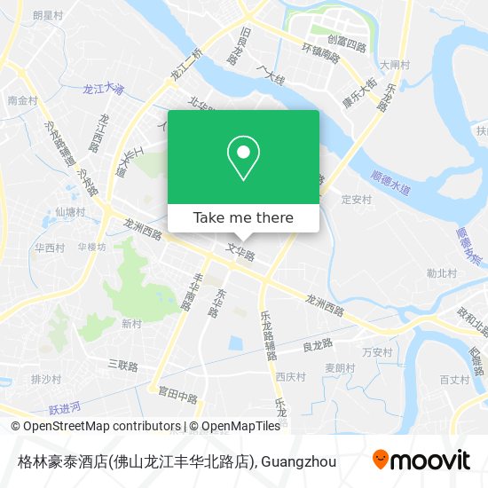 格林豪泰酒店(佛山龙江丰华北路店) map