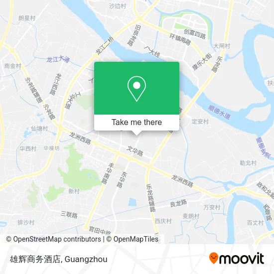 雄辉商务酒店 map
