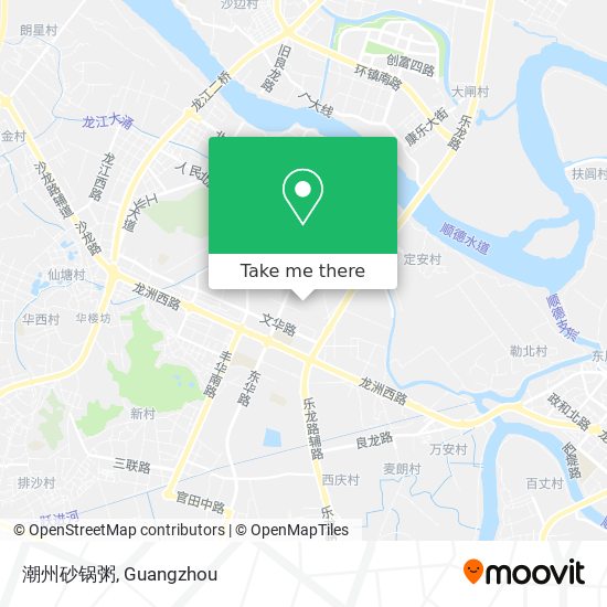 潮州砂锅粥 map