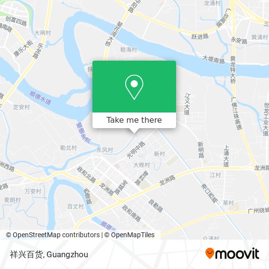 祥兴百货 map