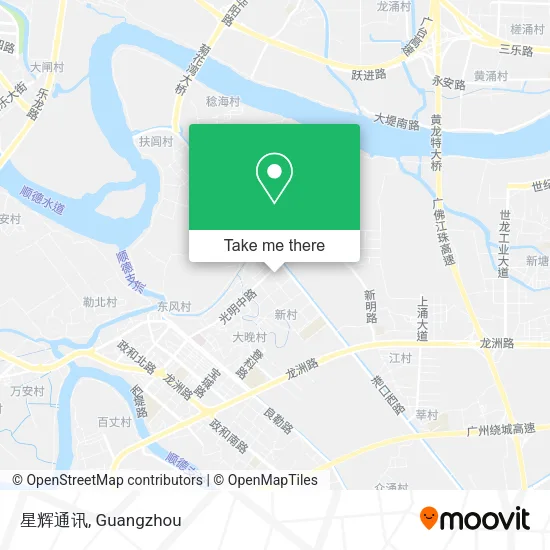 星辉通讯 map