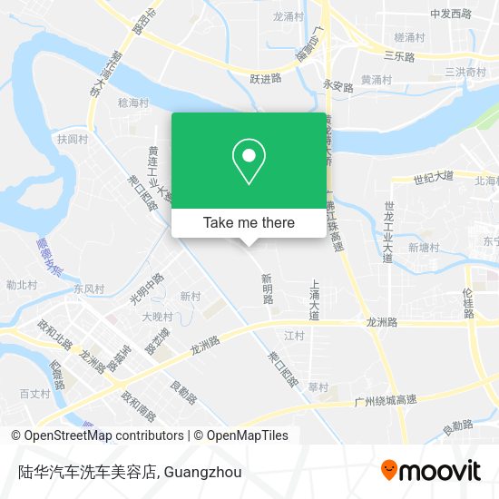 陆华汽车洗车美容店 map