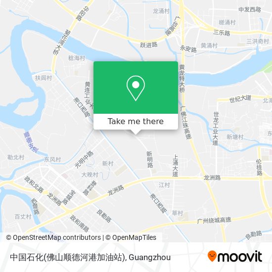 中国石化(佛山顺德河港加油站) map