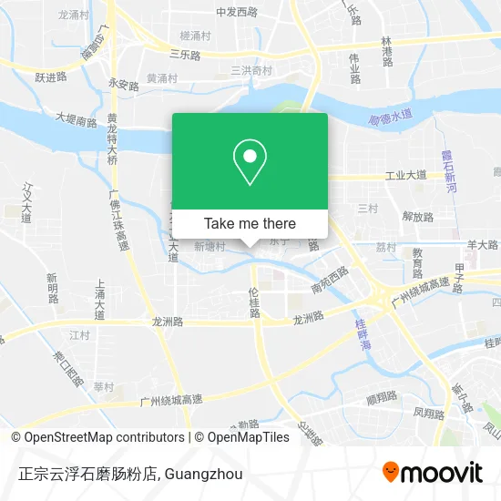 正宗云浮石磨肠粉店 map