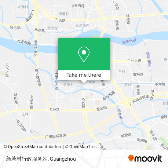 新塘村行政服务站 map