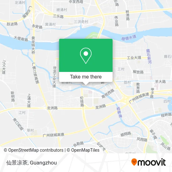 仙景凉茶 map