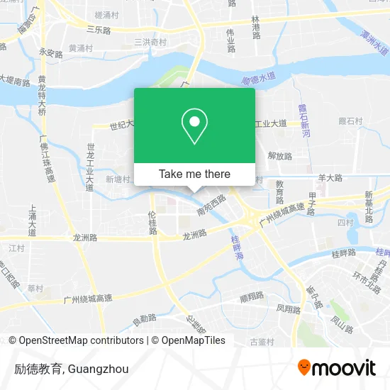 励德教育 map