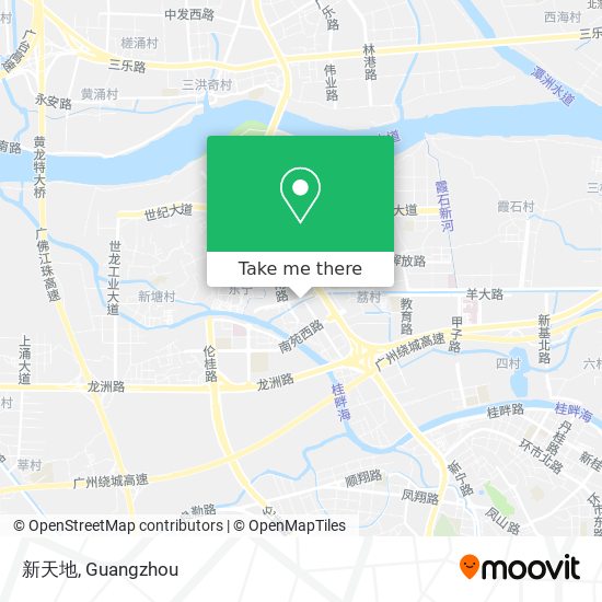 新天地 map