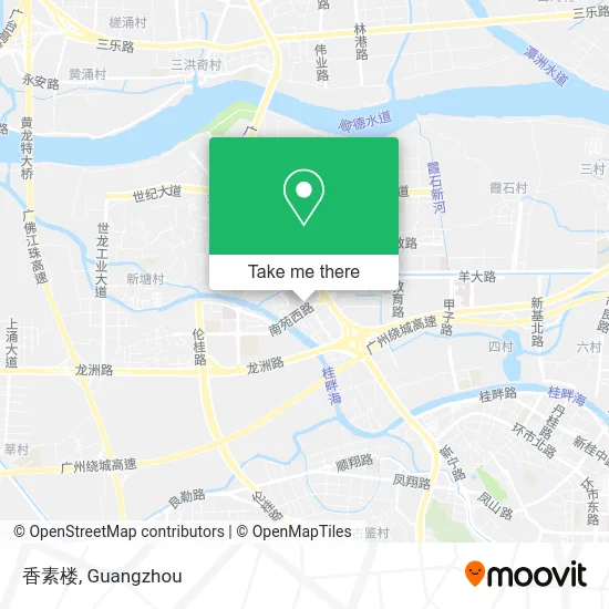 香素楼 map