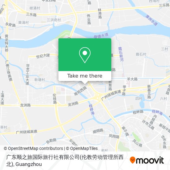 广东顺之旅国际旅行社有限公司(伦教劳动管理所西北) map