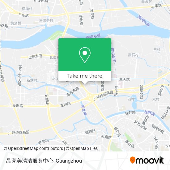 晶亮美清洁服务中心 map