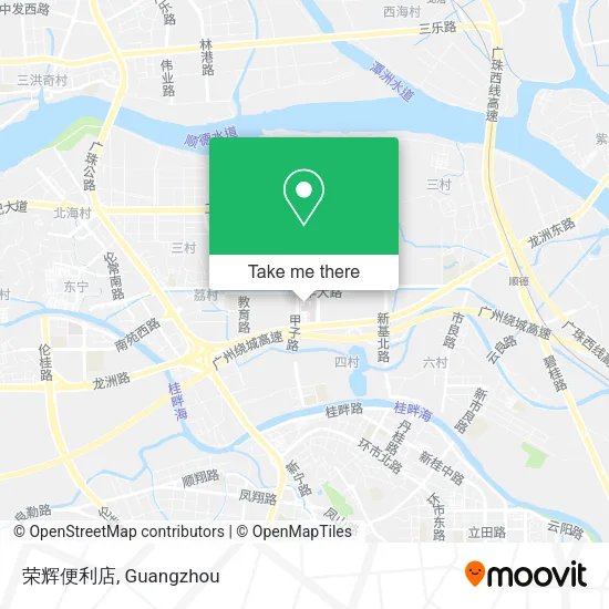 荣辉便利店 map