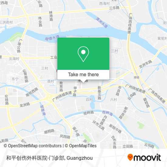和平创伤外科医院-门诊部 map