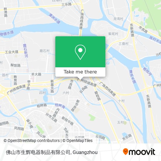 佛山市生辉电器制品有限公司 map