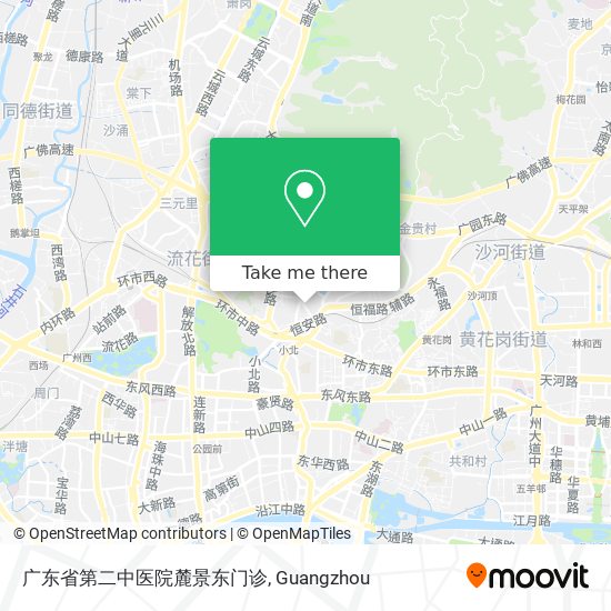 广东省第二中医院麓景东门诊 map