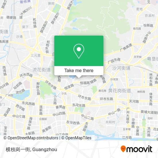 横枝岗一街 map