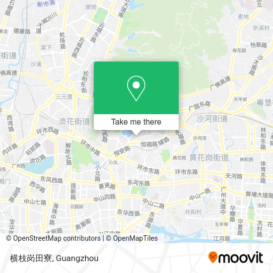 横枝岗田寮 map