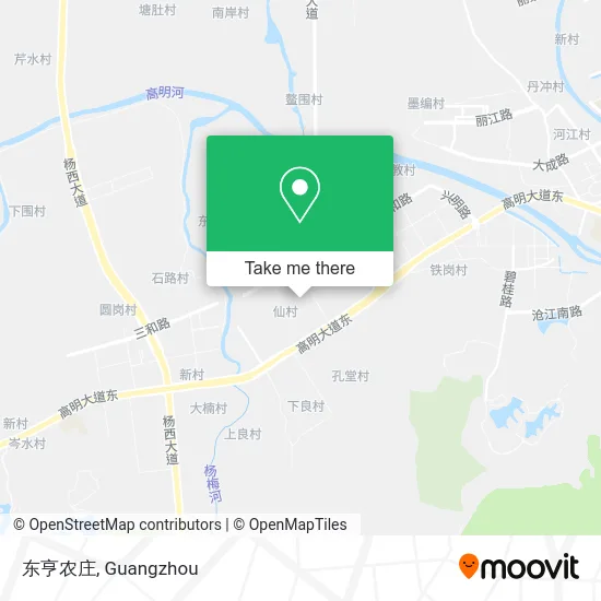 东亨农庄 map