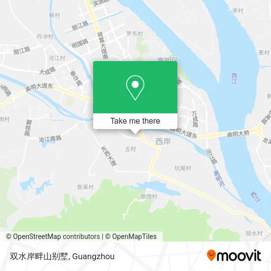 双水岸畔山别墅 map