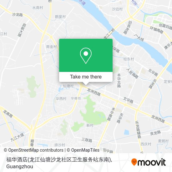 福华酒店(龙江仙塘沙龙社区卫生服务站东南) map