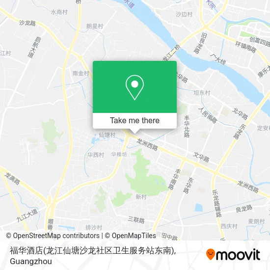福华酒店(龙江仙塘沙龙社区卫生服务站东南) map
