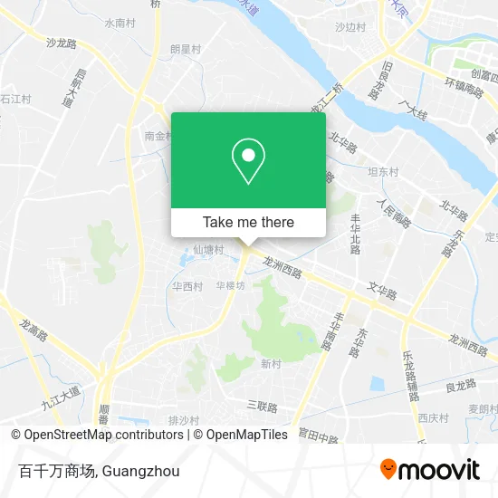 百千万商场 map