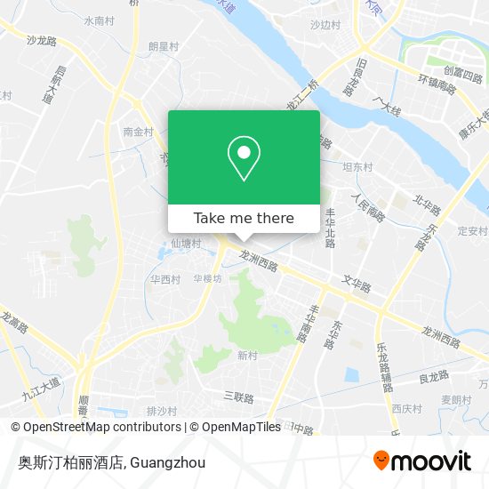 奥斯汀柏丽酒店 map