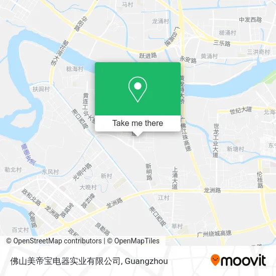 佛山美帝宝电器实业有限公司 map